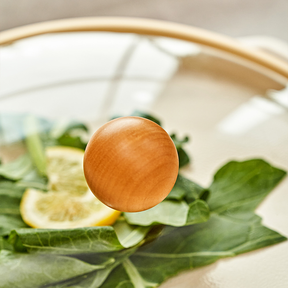 [Mytem] Dono IH Ceramic Coated Color Griddle 30cm with Glass Lid - Image 3