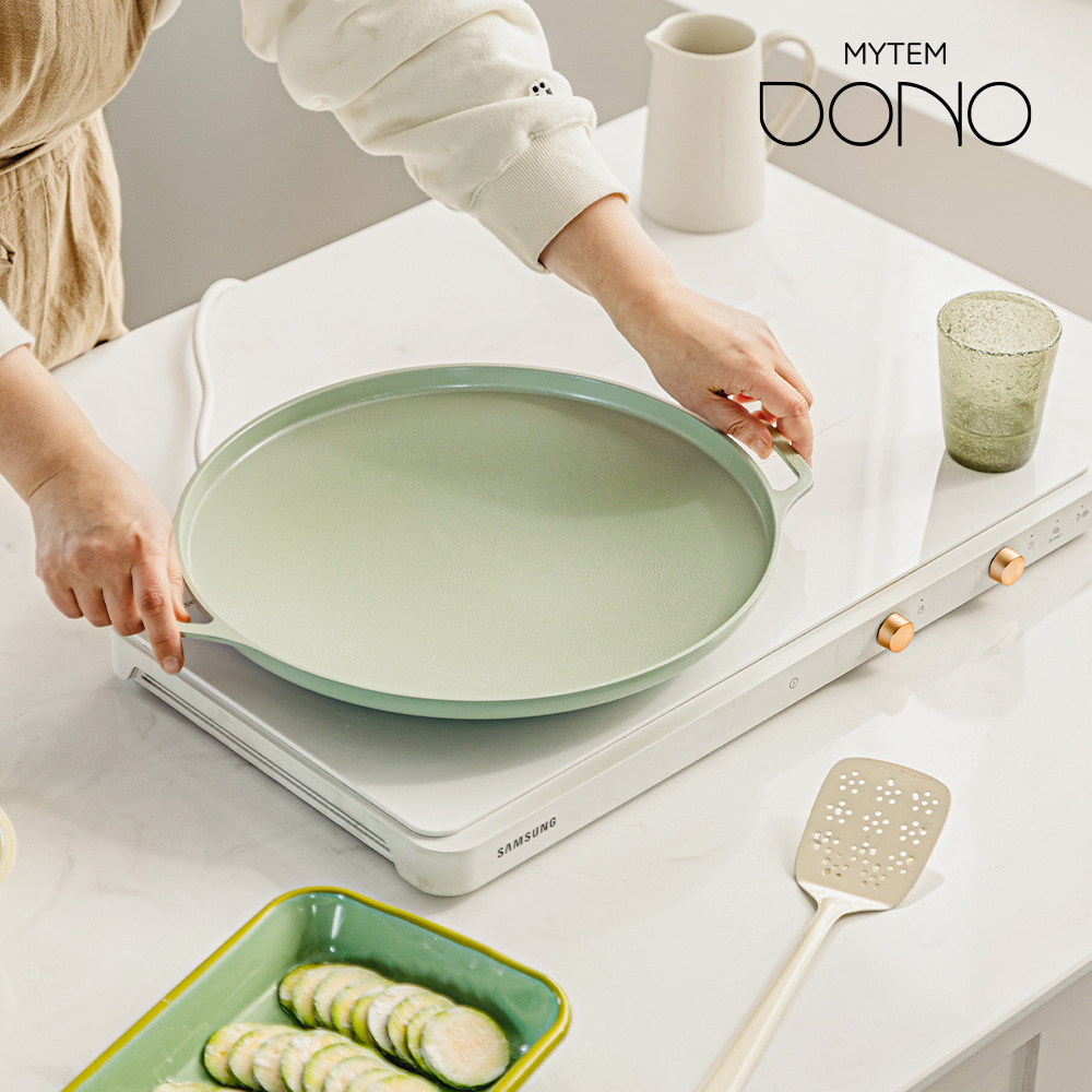 [Mytem] DonoIH Ceramic Coated 30cm Griddle (Bean cake, red bean paste, mugwort rice cake) - Image 3
