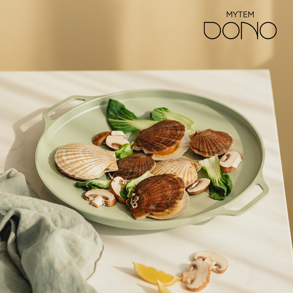 [Mytem] DonoIH Ceramic Coated 30cm Griddle (Bean cake, red bean paste, mugwort rice cake) - Image 5